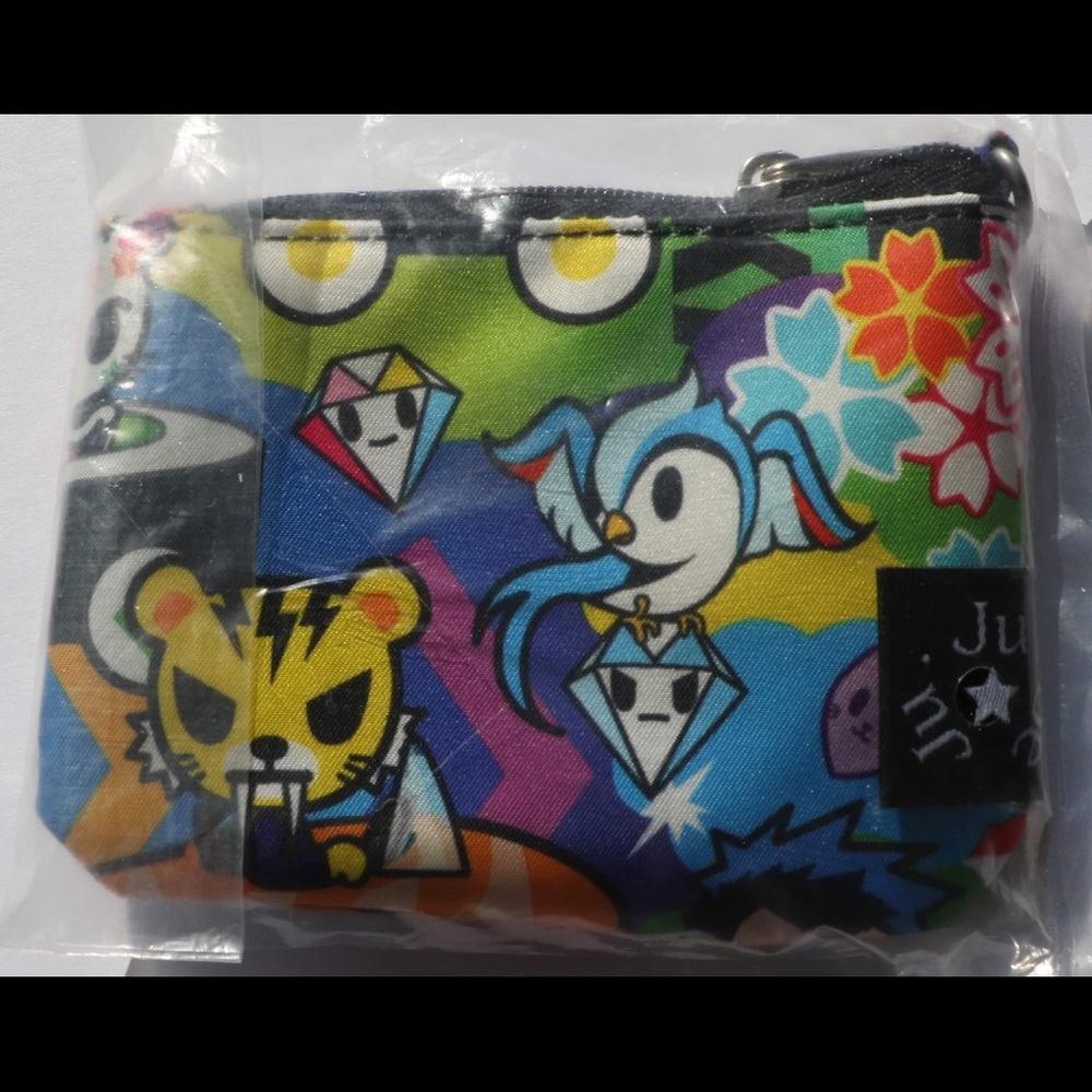 JuJuBe Coin Purse Tokidoki Sushi Cars Print